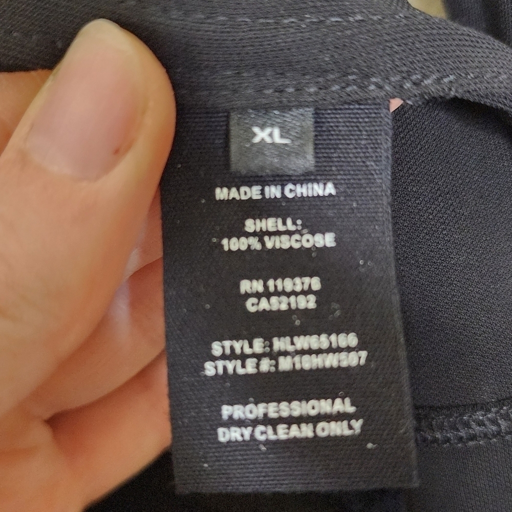 Helmut Lang Black Blazer Top XL - Picture 7 of 8